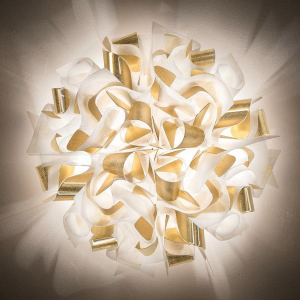 Lampada da parete/soffitto Veli Aurea, design Adriano Rachele.