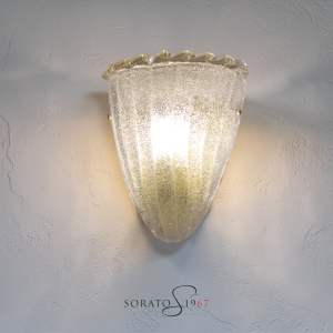 Cadoro applique vetro Murano