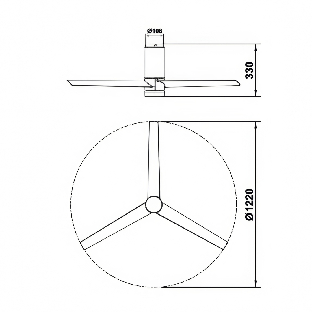 Ventilatore Mantra Up & Down