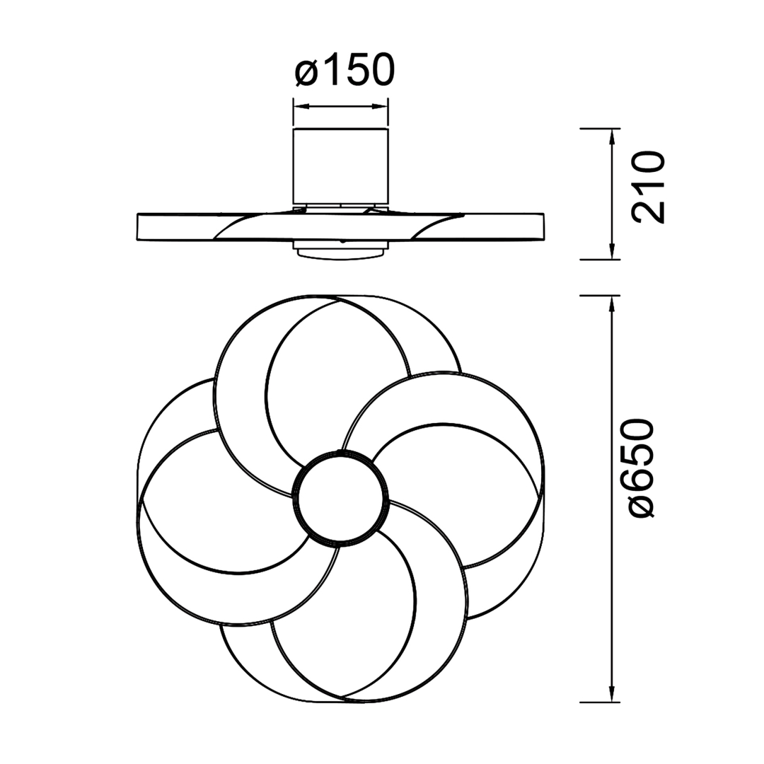 Ventilatore Matra Rose