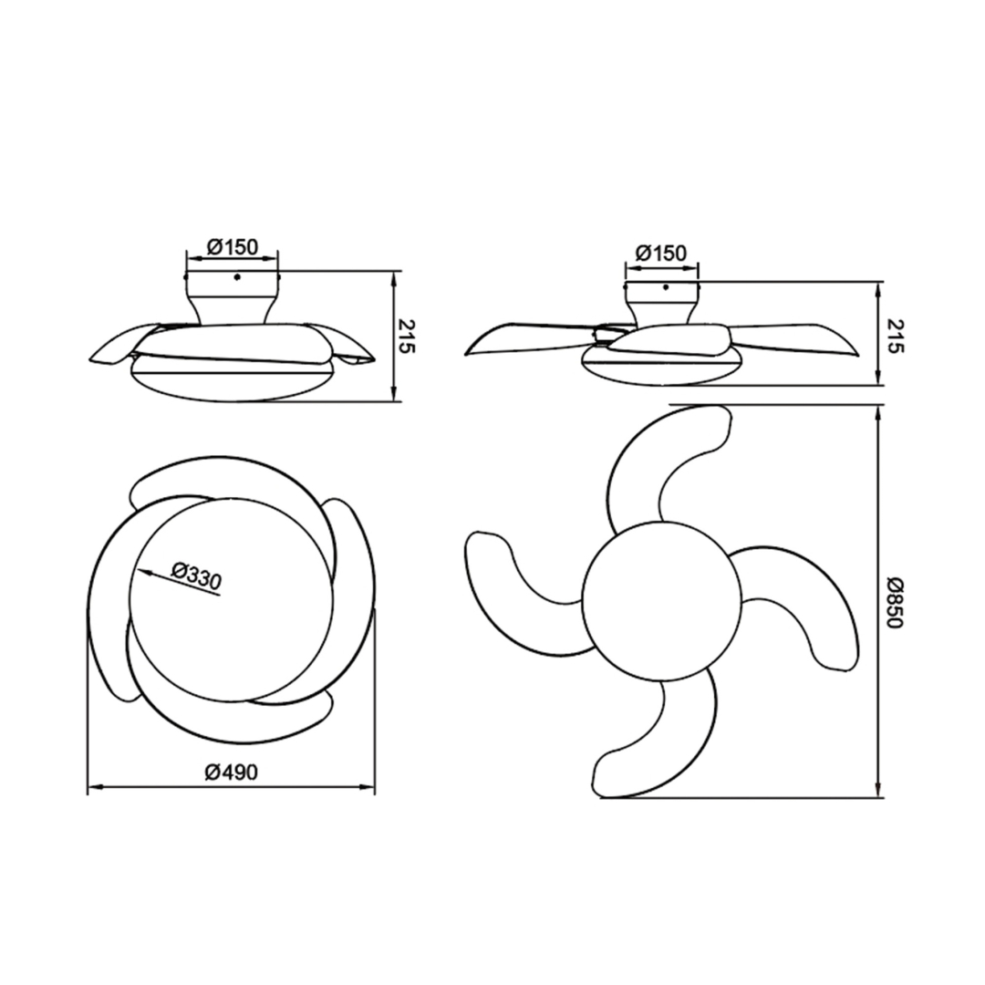 Ventilatore Mantra Aloha II