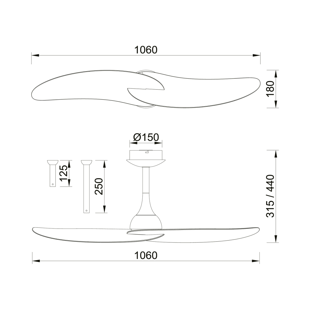 Ventilatore Mantra Ipanema