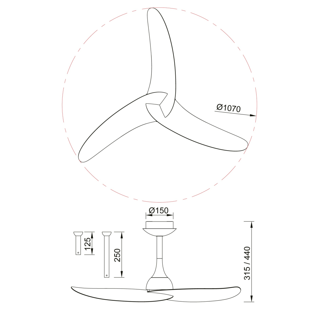 Ventilatore Mantra Ipanema