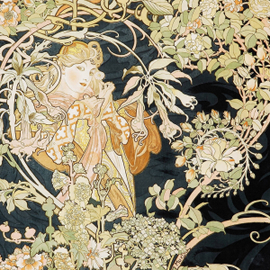 Alphonse Mucha, Woman with Daisies, 1898-99 Alphonse Mucha, Woman with Daisies, 1898-99