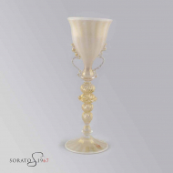 Calice Murano Sandolo Gold