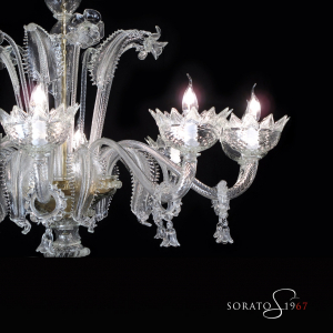 Perugino lampadario Murano 18 luci Perugino lampadario Murano 18 luci
