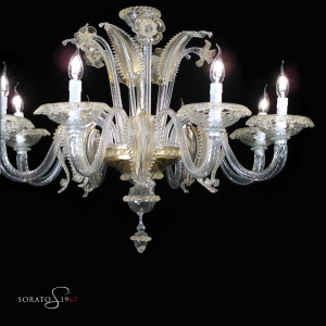 Bellini lampadario Murano 8 luci Bellini lampadario Murano 8 luci