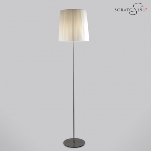 Bonjour lampada terra paralume plissé Bonjour lampada terra paralume plissé