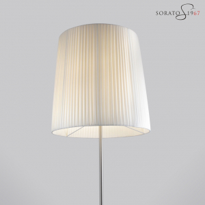 Bonjour lampada terra paralume plissé Bonjour lampada terra paralume plissé
