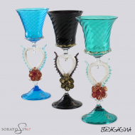 Calice vetro Murano Bragagna Calice vetro Murano Bragagna