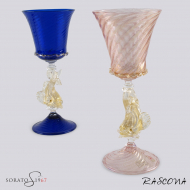 Calice vetro Murano Rascona