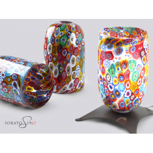 Bugie lampada Murano con murrine Bugie lampada Murano con murrine