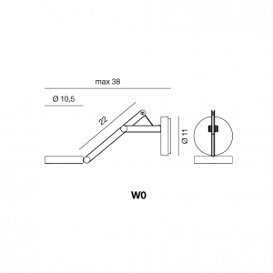 Rotaliana String W0 dimensioni Rotaliana String W0 dimensioni