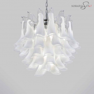 Lampadario Murano a selle 60 cm.