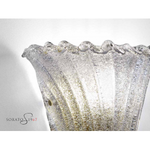 Loredan Applique vetro murano bordo oro Loredan Applique vetro murano bordo oro