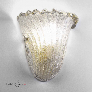 Loredan Applique vetro murano bordo oro Loredan Applique vetro murano bordo oro