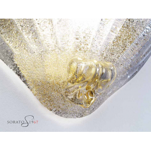 Contarini applique vetro Murano particolare applicazione Contarini applique vetro Murano particolare applicazione