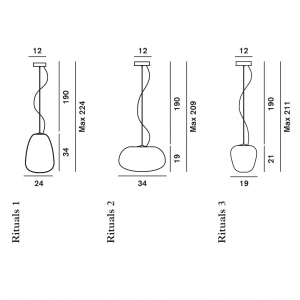 Foscarini Rituals sospensione Foscarini Rituals sospensione