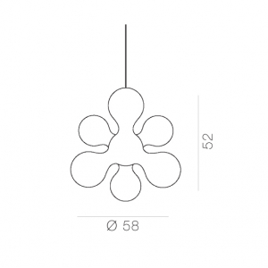 Atomium sospensione Atomium sospensione