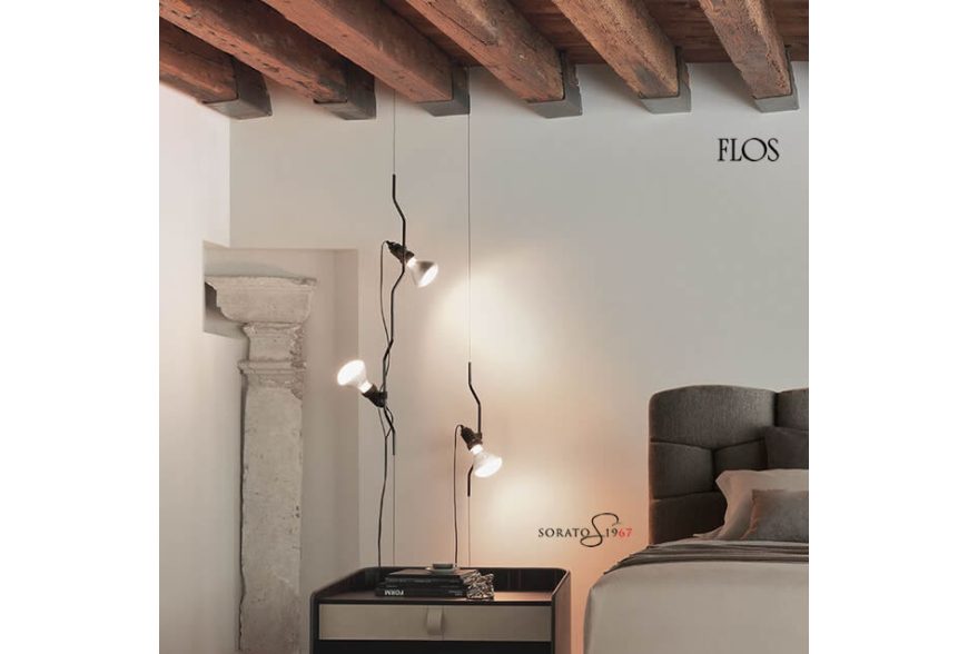 Design “pret-a-porter”. Parentesi di Flos.