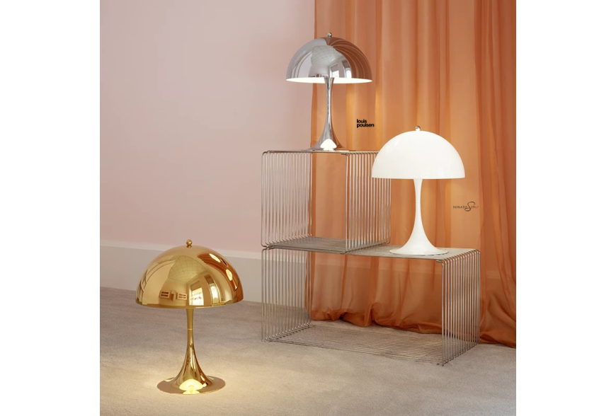 Panthella di Louis Poulsen.