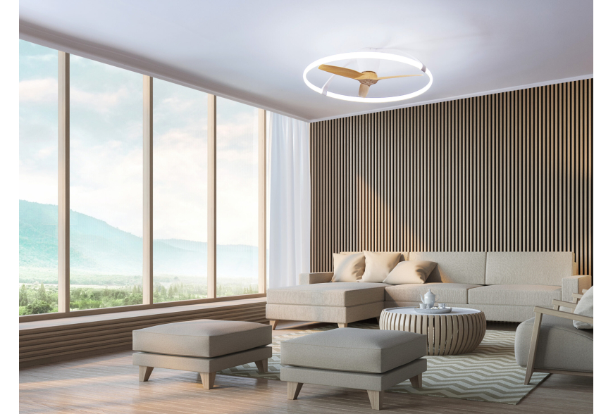 Ventilatori a soffitto. Estetica e funzionalità.