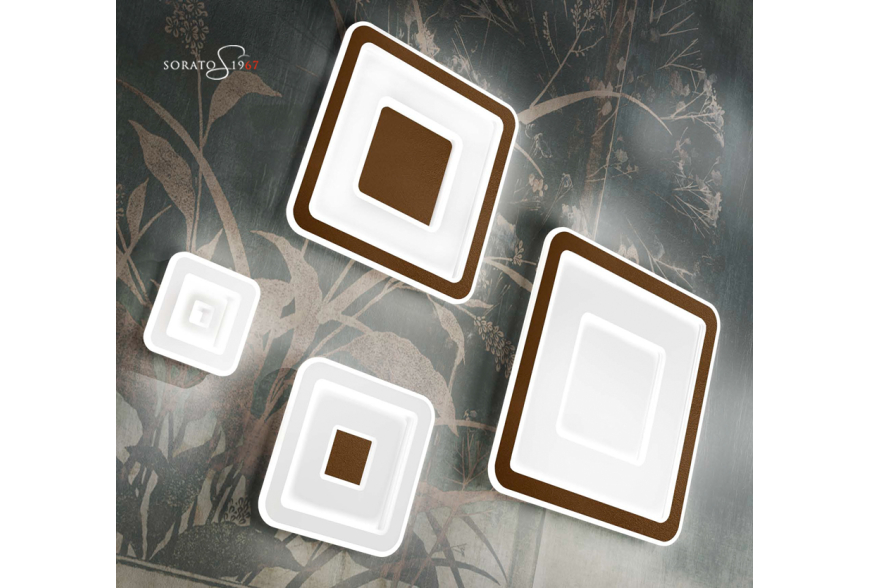 Tonda o quadra? La plafoniera si mette in mostra.